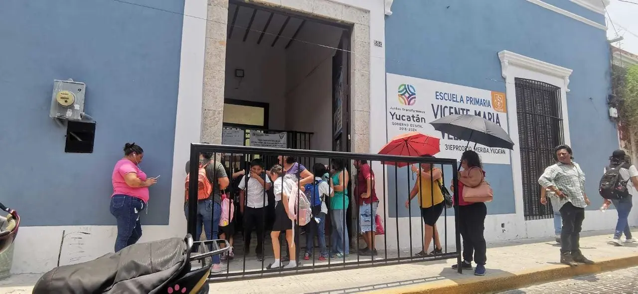 Escuela primaria Vicente María Velazquez. Foto: Alejandra Avalos