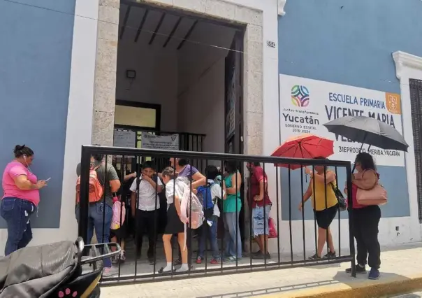 Sindicato de maestros pide cambios en horarios escolares en Yucatán