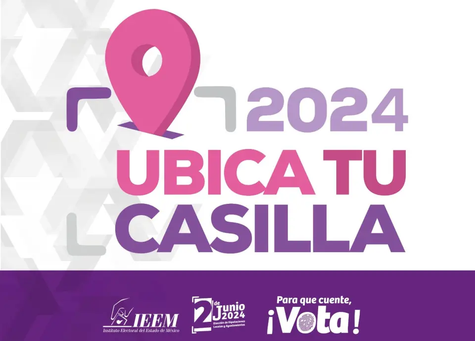 ¿Listo para votar? Implementa IEEM “Ubica tu casilla” en Edomex