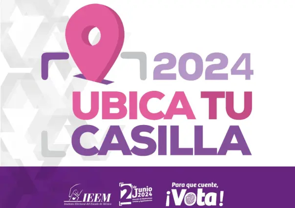 ¿Listo para votar? Implementa IEEM “Ubica tu casilla” en Edomex