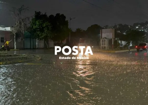 ¡Llegó Tláloc! Bajo el agua Tultitlán y Coacalco (VIDEO)