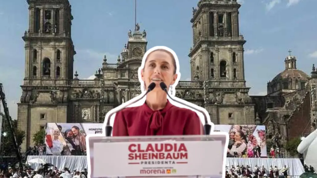 Claudia Sheinbaum anuncia cierre de campaña en el Zócalo de la CDMX