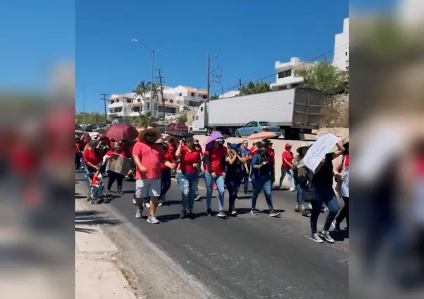 Convoca magisterio a una marcha pacífica en Los Cabos