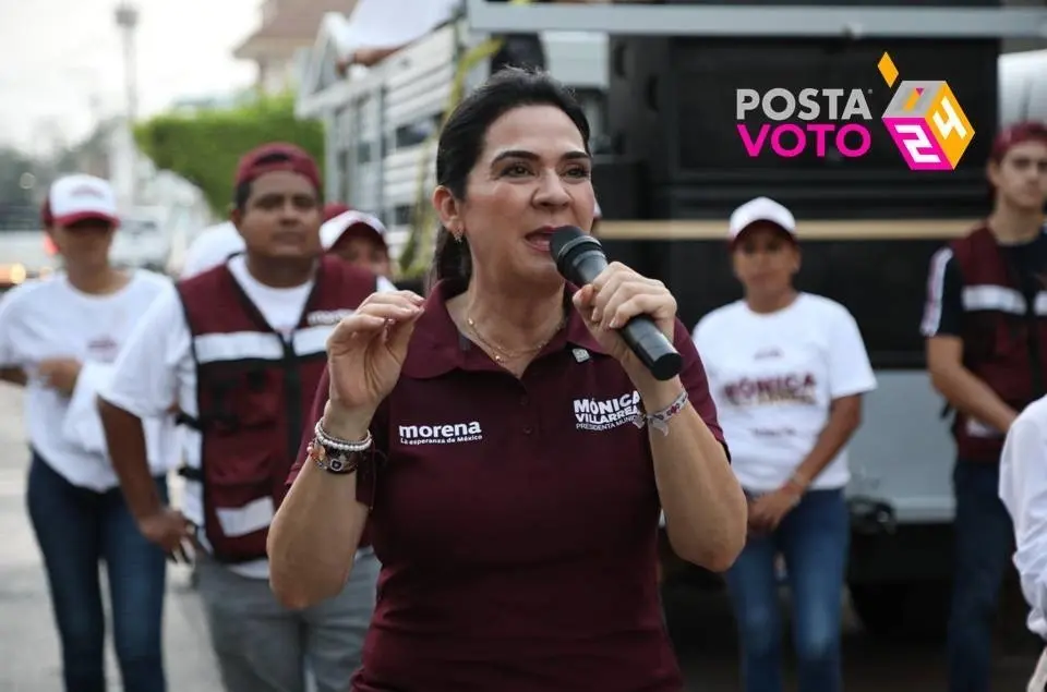 Mónica Villarreal se compromete a dar resultados en los primeros 100 días. Foto: redes sociales