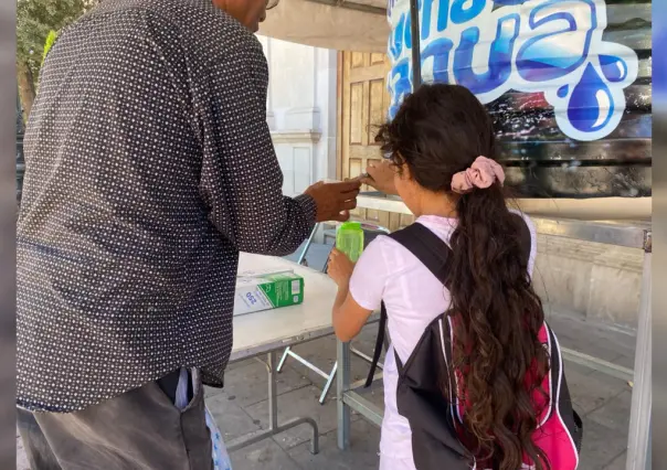 Colocan centros de hidratación en la capital