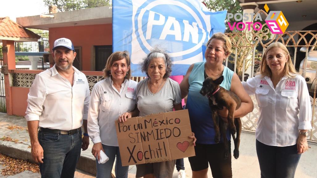 Rosa González Garantiza Avances en Pavimentación de Calles en Tampico