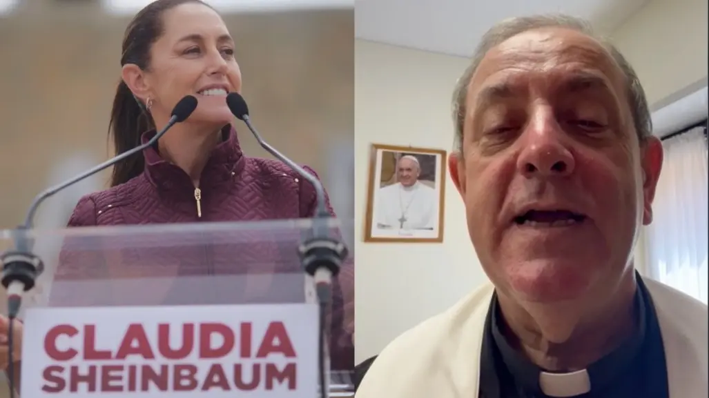 Claudia Sheinbaum recibe bendición desde El Vaticano para ganar la presidencia