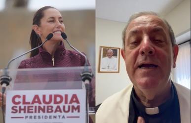 Claudia Sheinbaum recibe bendición desde El Vaticano para ganar la presidencia