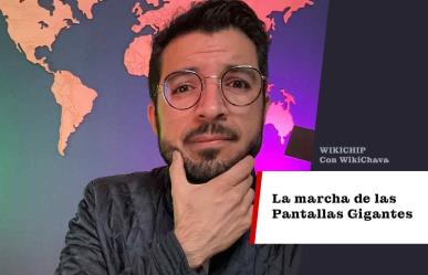 La marcha de las Pantallas Gigantes