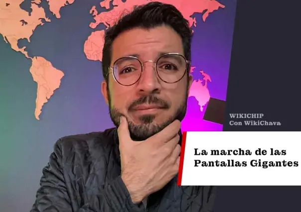 La marcha de las Pantallas Gigantes