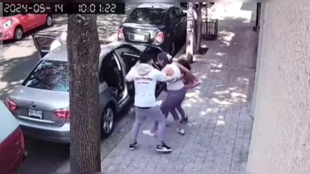 Asaltan a familia toluqueña en CDMX (VIDEO)