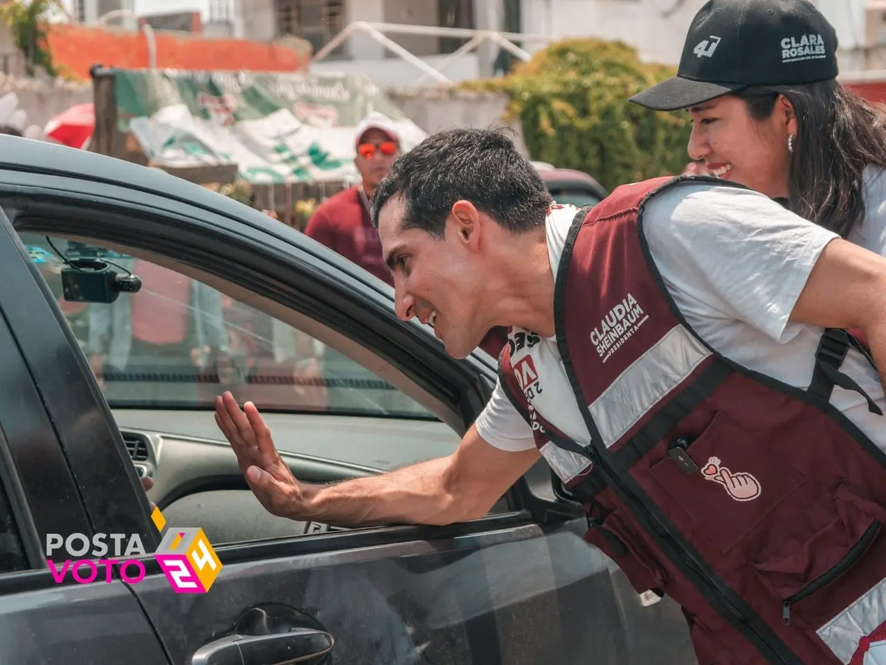 El candidato sigue recorriendo la ciudad, llevando el mensaje para Una Gran Mérida. Foto: Cortesía