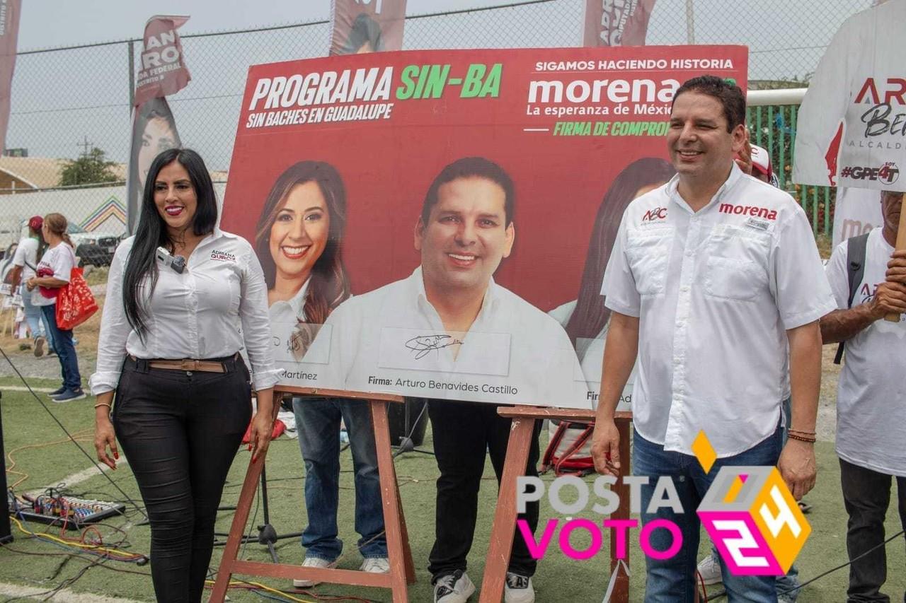 Arturo Benavides, planteó que los apoyos a la ciudadanía se establecerán en cada uno de los programas que implementen e impulsen desde su administración. Foto: Armando Galicia.