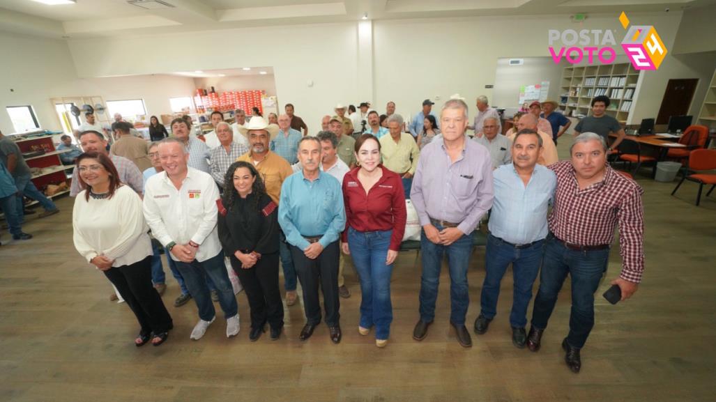 Ganaderos de Nuevo Laredo respaldan a Carmen Lilia Canturosas Villarreal