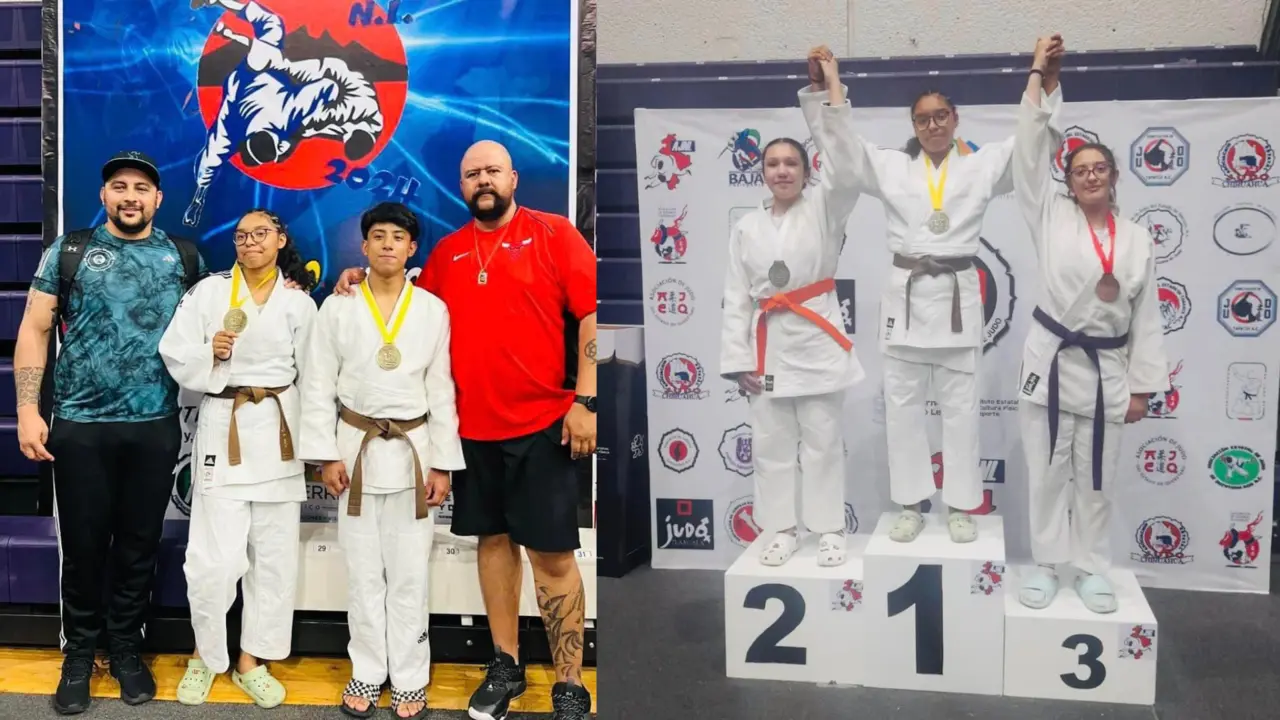 Judokas coahuilenses durante el Torneo Nacional Prof. Tomoyoshi Yamaguchi” / Foto: Instituto Estatal del Deporte de Coahuila