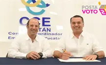Renán Barrera Concha firma acuerdo con Consejo Coordinador Empresarial Renán Barrera Concha firma acuerdo con Consejo Coordinador Empresarial