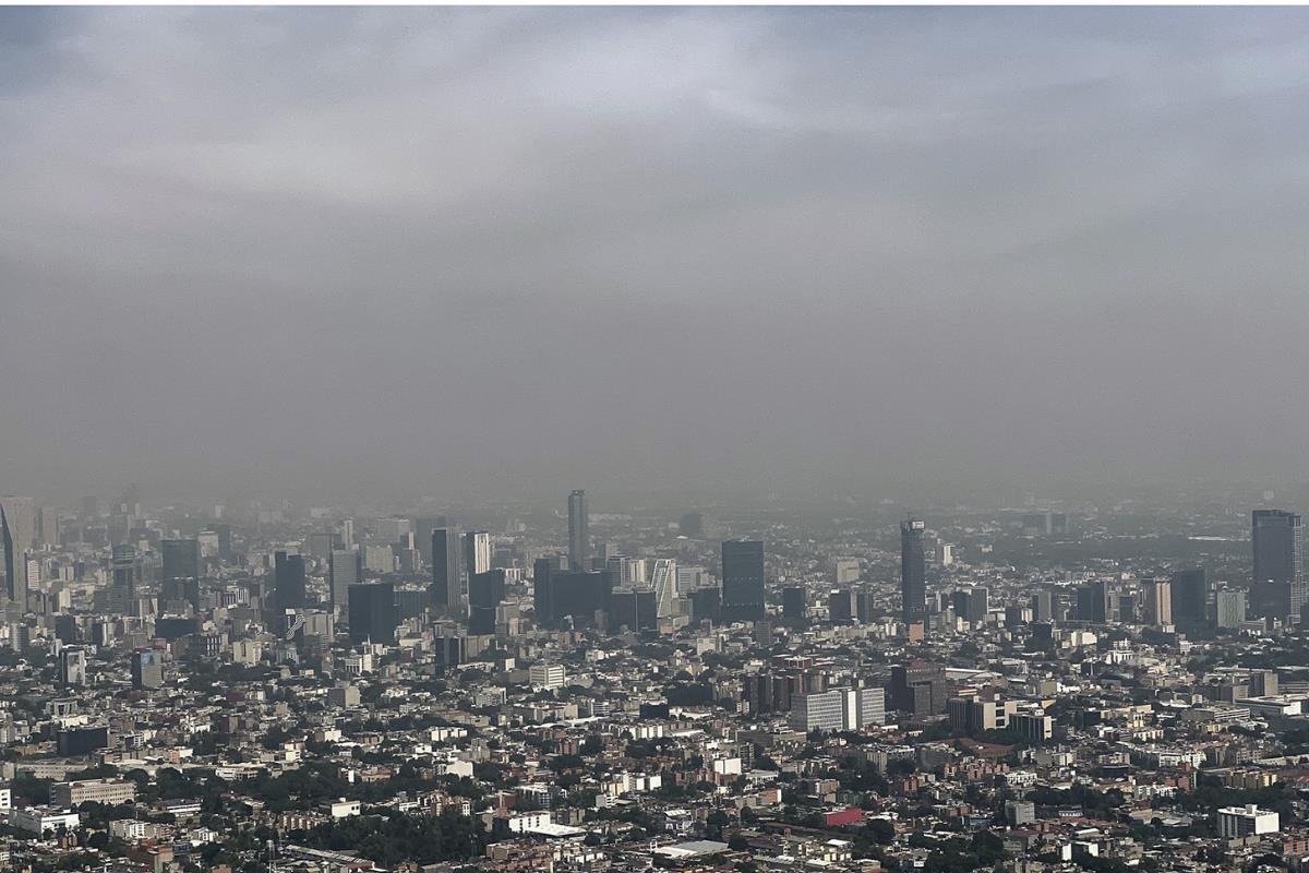 La CDMX continua con la Contingencia Ambiental. Foto: @DAGUILARFOTO