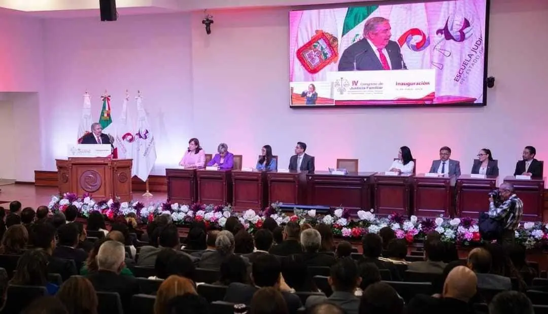 IV Congreso de Justicia Familiar: Fortalecimiento de estrategias civiles y familiares. Foto: Poder Judicial del Estado de México