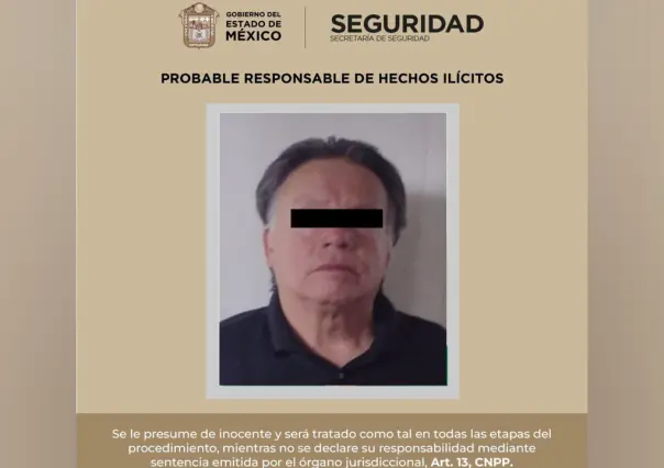 Detienen a posible responsable de agresión sexual contra una mujer en Ecatepec