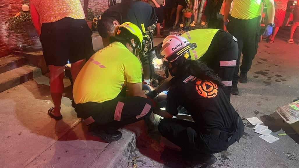 Cae niño de la bici y se incrusta pedal en su pierna