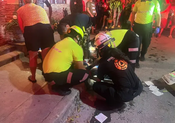 Cae niño de la bici y se incrusta pedal en su pierna