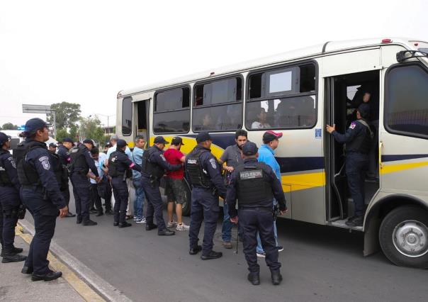 Detienen a dos sujetos por acoso sexual en transporte público