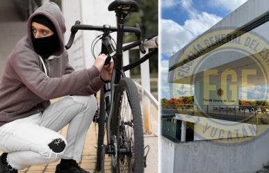 Termina enfrentando la ley por robarse una bicicleta eléctrica en Mérida