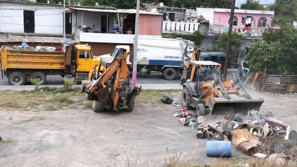 San Nicolás limpia colonias y recolecta 120 toneladas de basura