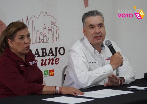 Reprueban Waldo Fernández y Judith Díaz las agresiones entre candidatos