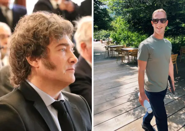 Javier Milei y Marck Zuckerberg  se encontrarán en Estados unidos