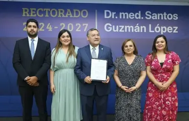 ¿Cuándo comienza segundo rectorado de Santos Guzmán en la UANL?