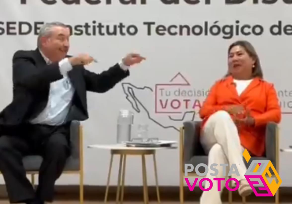 Un incidente significativo ocurrió durante uno de estos debates, donde una acalorada discusión entre los candidatos se convirtió en una pelea física que involucró a sus simpatizantes. Foto: Captura