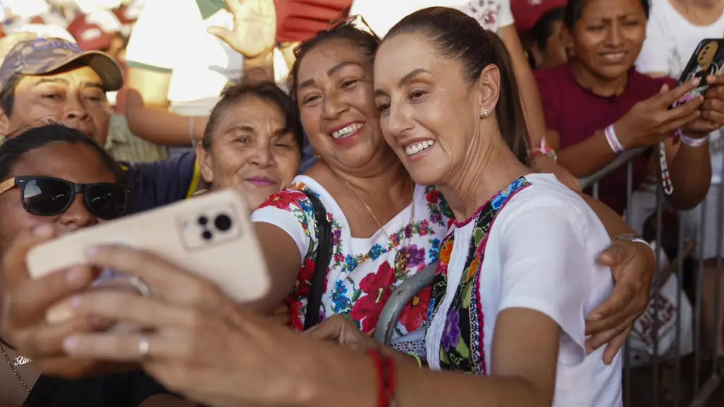 Claudia Sheinbaum regresa a Yucatán para cierre de campaña de Huacho Díaz Mena