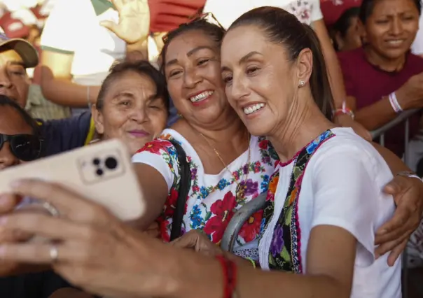 Claudia Sheinbaum regresa a Yucatán para cierre de campaña de Huacho Díaz Mena