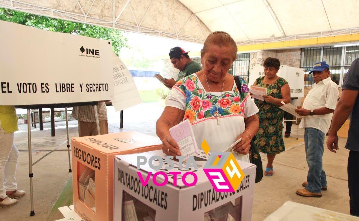 Voto 2024. Foto: Redes Sociales