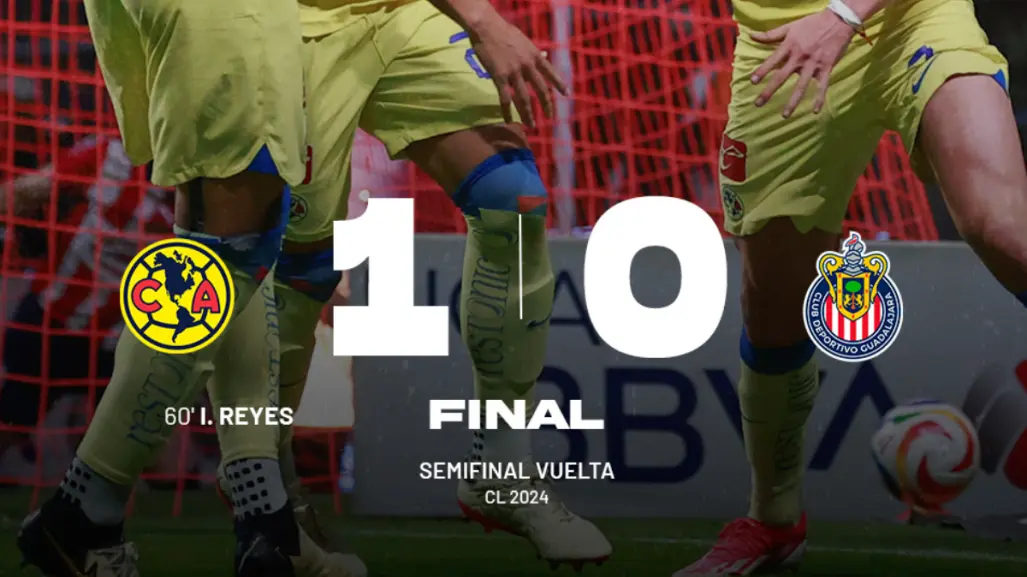 América a la gran final de la Liga MX: gana 1-0 frente a las Chivas