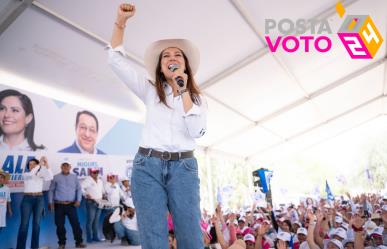 “Ya se acerca el día, ya huele a PAN”: Libia Dennise García Muñoz Ledo