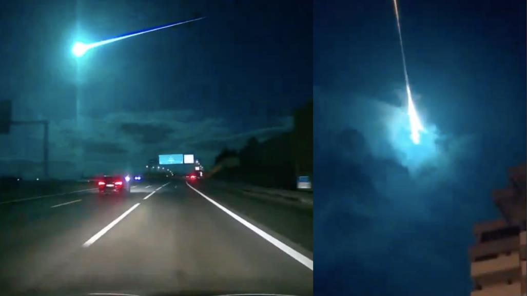 Meteorito Ilumina los cielos nocturnos de Portugal y España