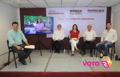 Mónica Villarreal se compromete a impulsar la prosperidad compartida en Tampico