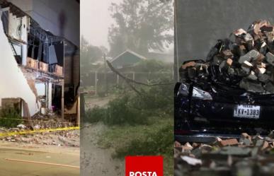 Tormentas y tornado dejan 7 muertos en Houston y miles sin energía eléctrica