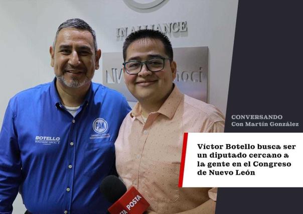 Martín González entrevista a Víctor Botello en Conversando