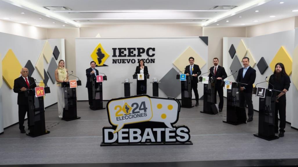 Candidatos a alcaldía de Monterrey debaten propuestas de seguridad