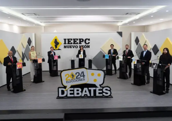 Candidatos a alcaldía de Monterrey debaten propuestas de seguridad