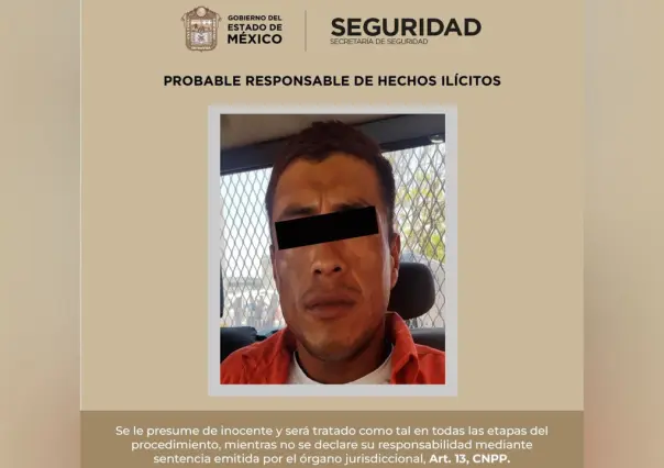 Detienen a presunto feminicida en Tultitlán