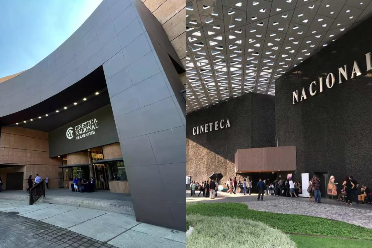 Fachadas de Cineteca Nacional y Cineteca Nacional de las Artes.    Foto: Especial