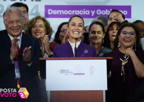 Claudia Sheinbaum emite su discurso final al salir del debate, ¿Qué dijo?