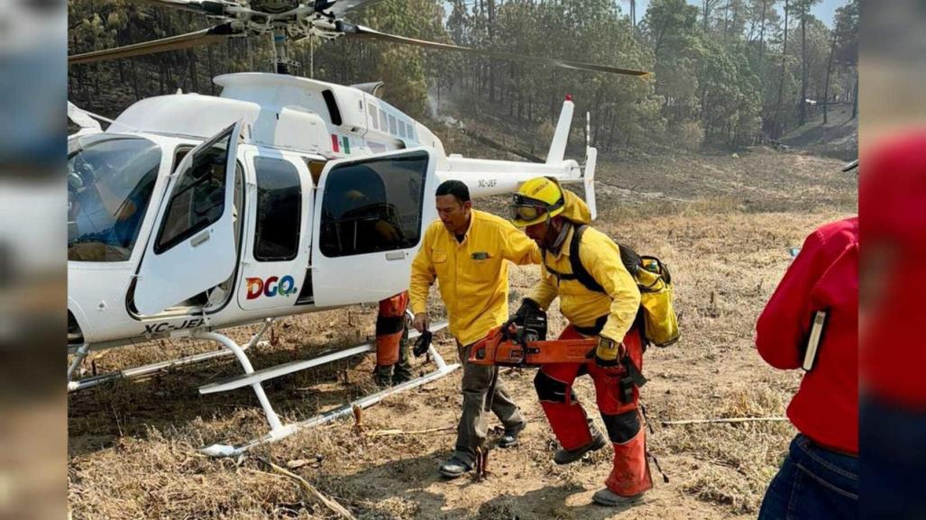 Cerca de controlar en un 100% los incendios en San Dimas