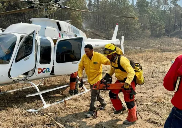 Cerca de controlar en un 100% los incendios en San Dimas