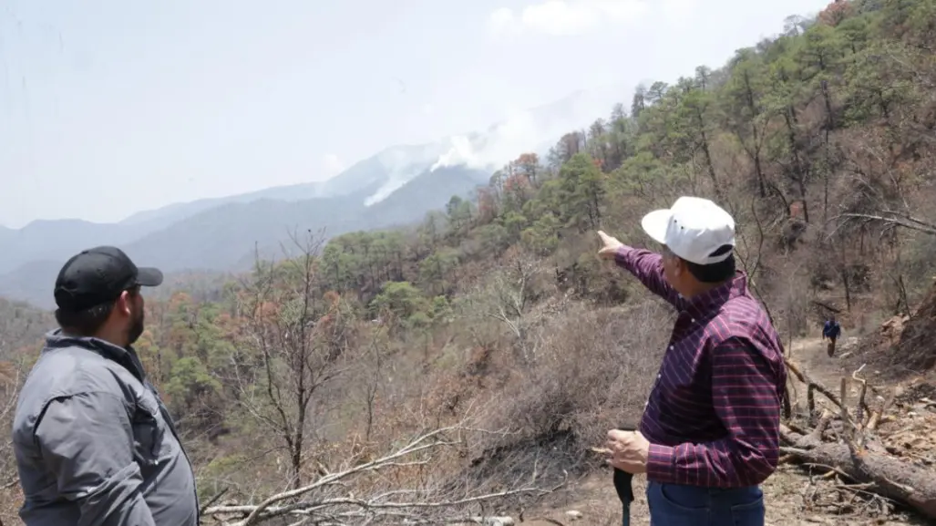 Incendio en el Cañón del Novillo se encuentra controlado en un 65 por ciento