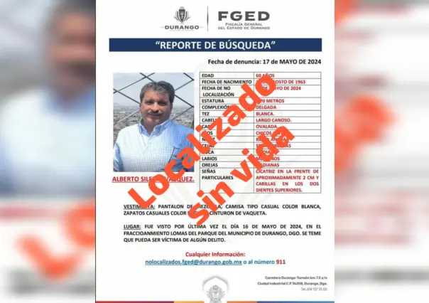 Encuentran muerto al empresario Alberto Silerio Vázquez